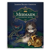 Mermaids Spalvinimo knyga Blue Angel